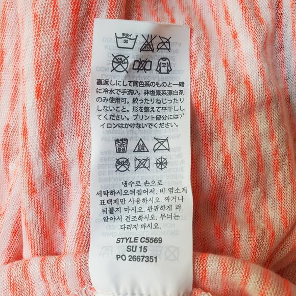 J. Crew Pink Striped Tank Top Small - Picture 7 of 7